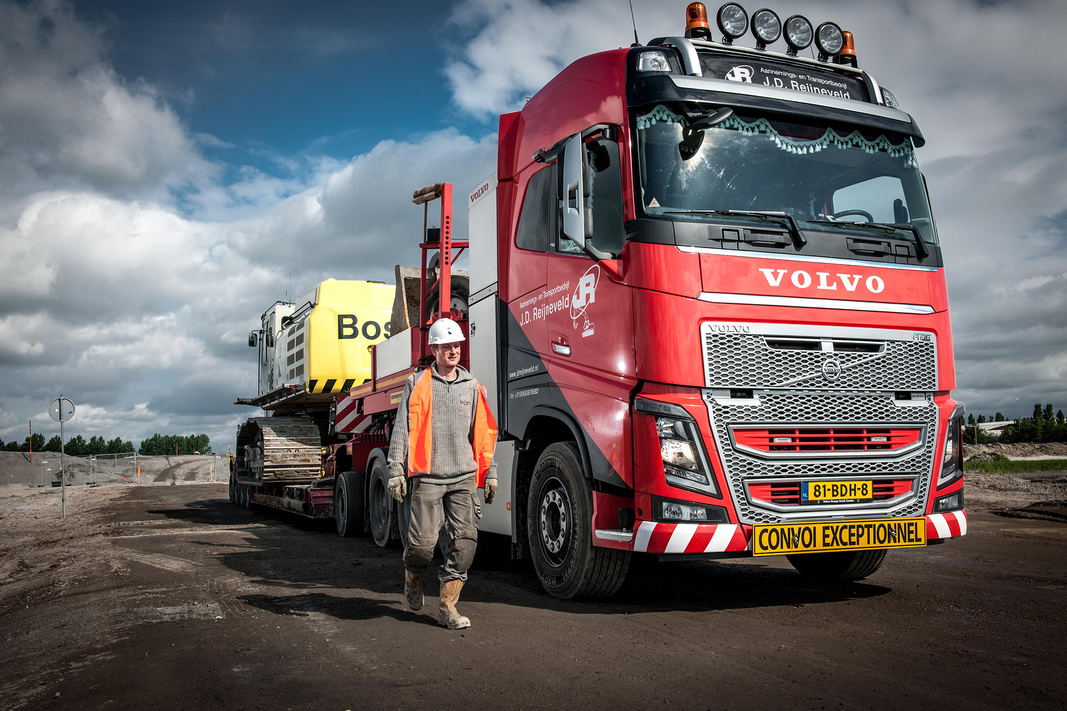 JD Reijneveld Dieplader Transport